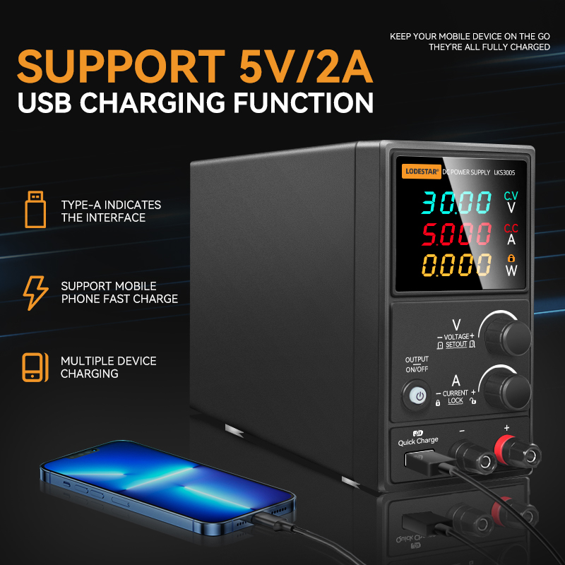 LODESTAR 30В 5А/10А Регулируем – обзор и цена High Precision Dc Power Supply 30V 10A