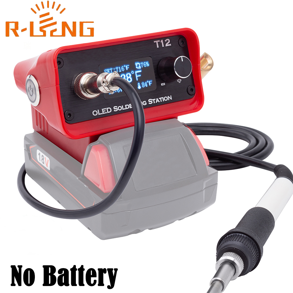 Паяльная станция OLED T12, рег – обзор и цена T12 Soldering Station Oled