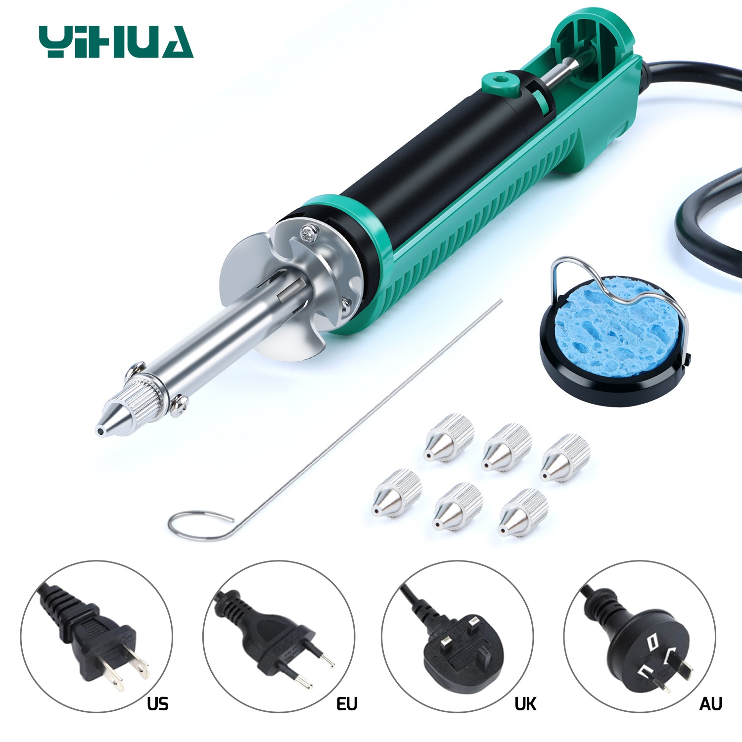 Электрический вакуумный паяльн – обзор и цена Desoldering Pump Electric Vacuum Station