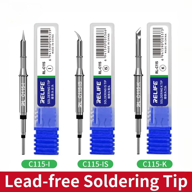 RELIFE C115-K/I/IS Универсальн – обзор и цена C115 Nano Soldering Iron Station